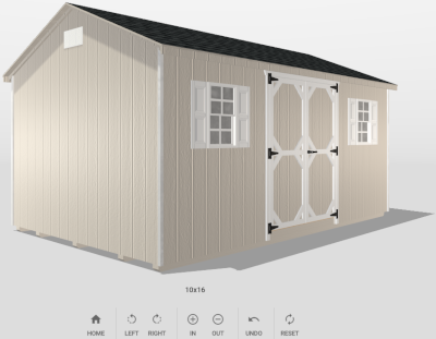 3D Shed Builder