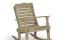 curve back rocking chair