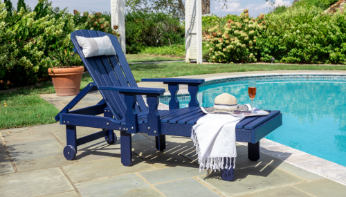Lounge Chair by a pool