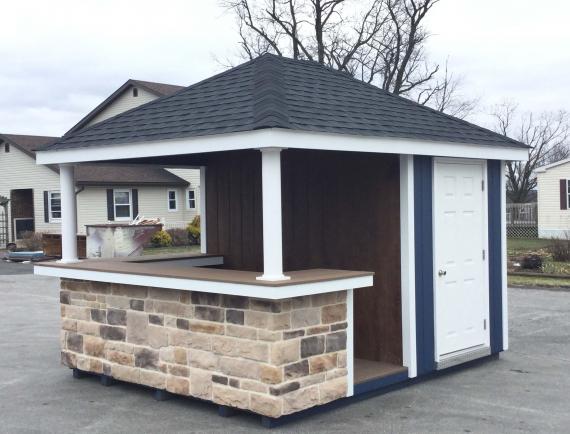 Hip-Roof Cabana.