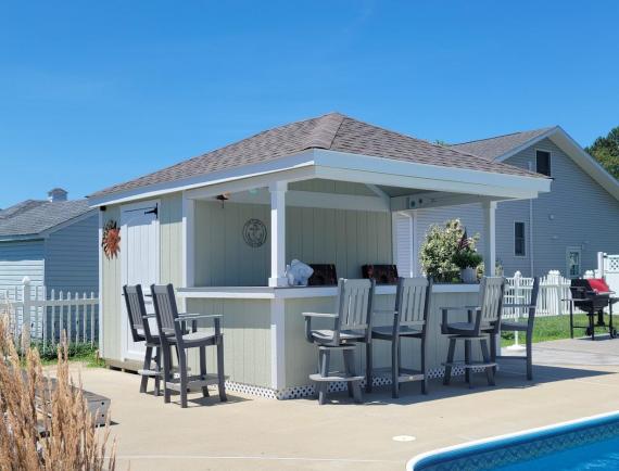 Hip-Roof Cabanas