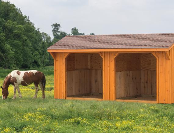 Run-In Sheds