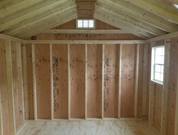 cottage shed interior