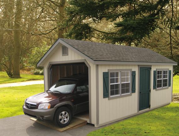 Classic Garden Cottage Garage