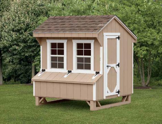 Quaker Chicken Coop