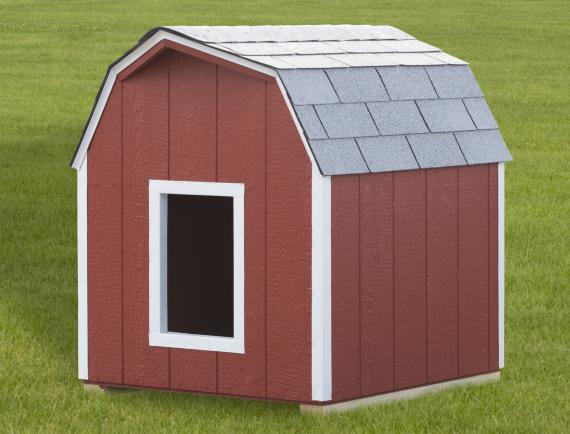 red barn dog house
