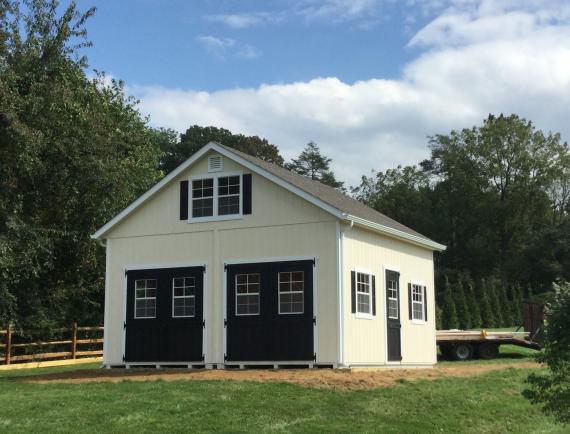 Doublewide 2-Story Garage