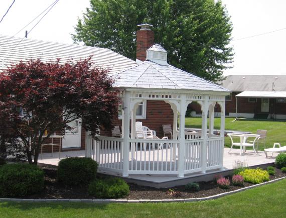 Vinyl Oval Gazebo Oval Gazebos