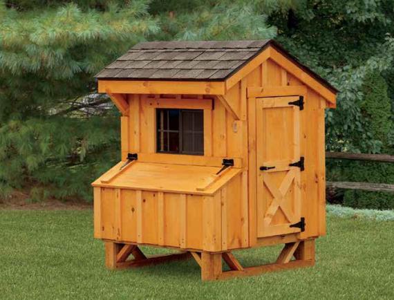 Quaker Chicken Coop