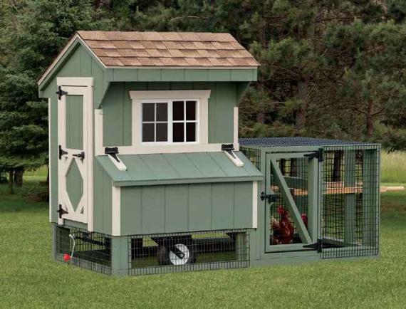 Quaker Chicken Coop