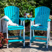 Bright blue Settees
