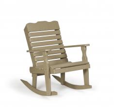 curve back rocker chair