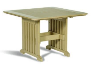 43" Square Dining Table