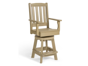 English Garden Swivel Chair (Bar Height)
